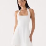 Alesandree Mini Dress - White