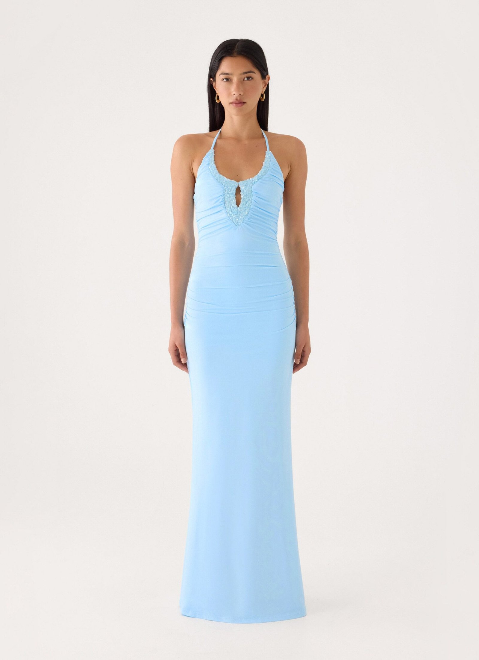 AminataMaxiDressBlue1.jpg Aminata Maxi Dress - Blue - Image 1