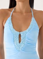 Aminata Maxi Dress - Blue - Image 5