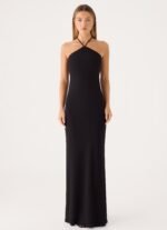 Anouk Halter Maxi Dress - Black - Image 6