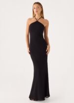 Anouk Halter Maxi Dress - Black - Image 2