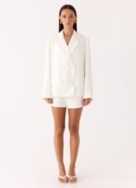 Asher Suiting Blazer - White - Image 6