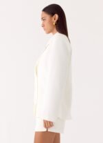 Asher Suiting Blazer - White - Image 3