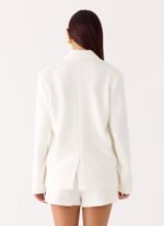 Asher Suiting Blazer - White - Image 4