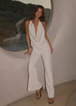 Ashika Studded Pants - White - Image 4