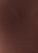 Aviara Knit High Neck Top - Chocolate - Image 7