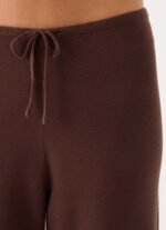 Aviara Knit Low Rise Pant - Chocolate - Image 6