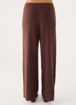 Aviara Knit Low Rise Pant - Chocolate - Image 5
