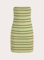 Ayvah Strapless Mini Dress - Golden Kiwi Stripe - Image 10
