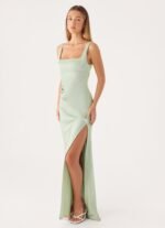 Besson Maxi Dress - Sage - Image 9