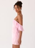 Bex Strapless Mini Dress - Pink - Image 5