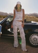 Bosten Low Rise Pants - White - Image 3
