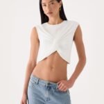 Kaleo Cropped T-Shirt - White