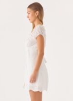 Complexity Mini Dress - White - Image 8