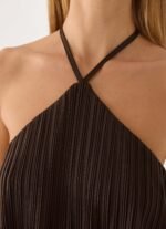 Danni Halter Top - Chocolate - Image 5