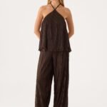 Darlow Low Rise Pants - Chocolate
