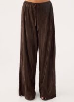 Darlow Low Rise Pants - Chocolate - Image 3