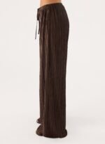 Darlow Low Rise Pants - Chocolate - Image 4