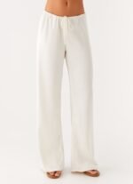 Deacon Low Rise Pants - Butter - Image 2