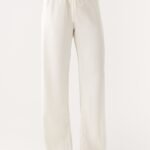 Deacon Low Rise Pants - Butter