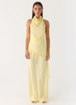 Deacon Low Rise Pants - Yellow - Image 3