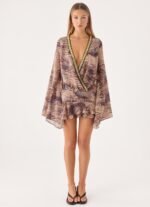 Elisana Mini Dress - Golden Tiger - Image 5