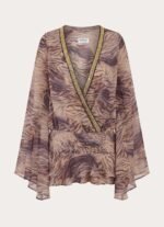 Elisana Mini Dress - Golden Tiger - Image 8