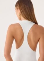 Elliah Cut Out Back Maxi Dress - White - Image 5