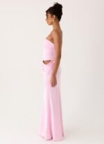 Emory Corset Maxi Dress - Pink - Image 5