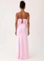 Emory Corset Maxi Dress - Pink - Image 6