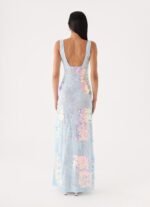 Erinah Sequin Maxi Dress - Blue - Image 3