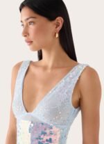 Erinah Sequin Maxi Dress - Blue - Image 5