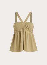 Evara Top - Olive Green - Image 8