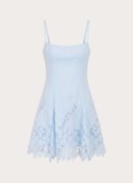 Florine Mini Dress - Blue - Image 9