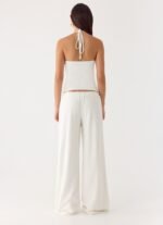 Henry Low Rise Pant - Ivory - Image 4