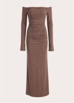 Hollywood Action Maxi Dress - Taupe - Image 8