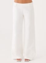 Hot As Ice Low Rise Pants - White - Image 2