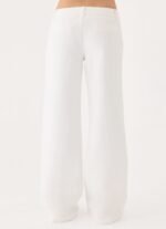 Hot As Ice Low Rise Pants - White - Image 4