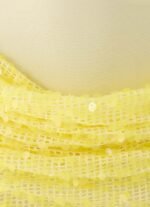 Indira Halter Mini Dress - Yellow - Image 7