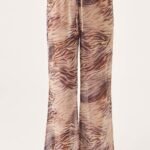 Jadia Flared Pants - Golden Tiger
