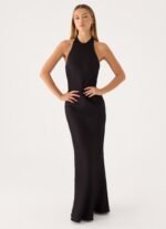 Jasmanie Maxi Dress - Black - Image 7