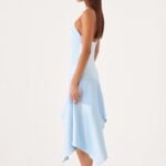 Jinli Midi Dress - Blue