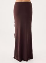 Joosal Maxi Skirt - Brown - Image 6