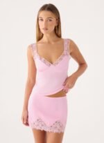 Laboum Mini Skirt - Pink - Image 7