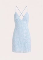 Leeana Mini Dress - Blue - Image 8