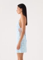 Leeana Mini Dress - Blue - Image 4