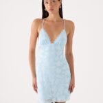 Leeana Mini Dress - Blue