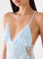 Leeana Mini Dress - Blue - Image 5