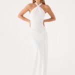 Lilas Maxi Dress - White