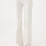 Lina Low Rise Jeans - White